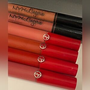NYX and Giorgio Armani Lip Gloss Set